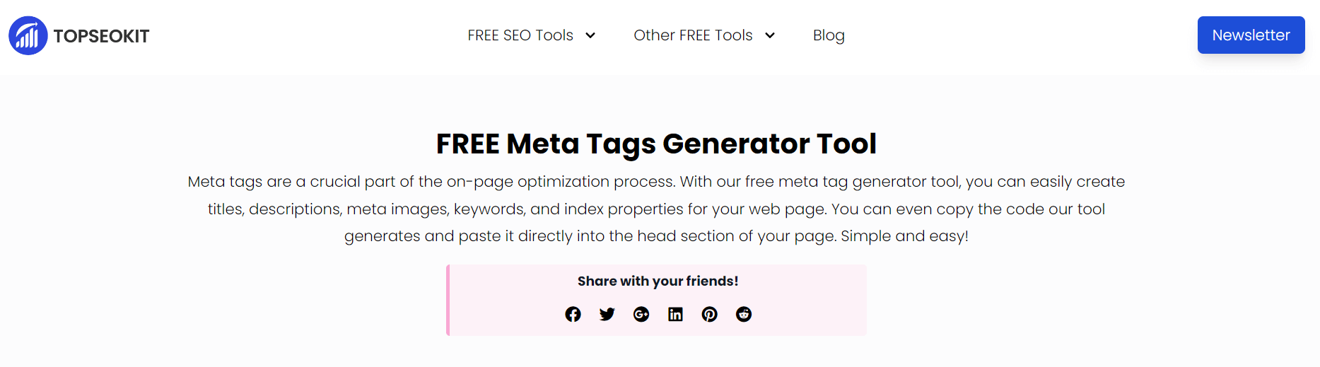 Discover the Best Meta Tag Analyzer for FREE! Top SEO Kit